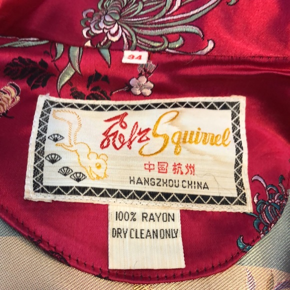 Vintage Chinese Brocade Dress NWT - Picture 8 of 10